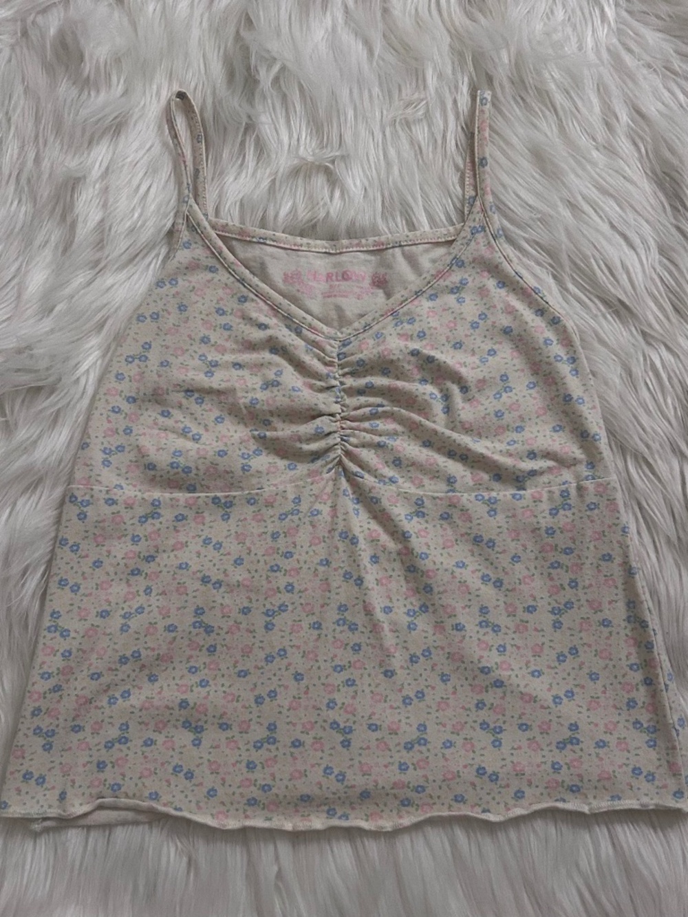 Boathouse floral tank top